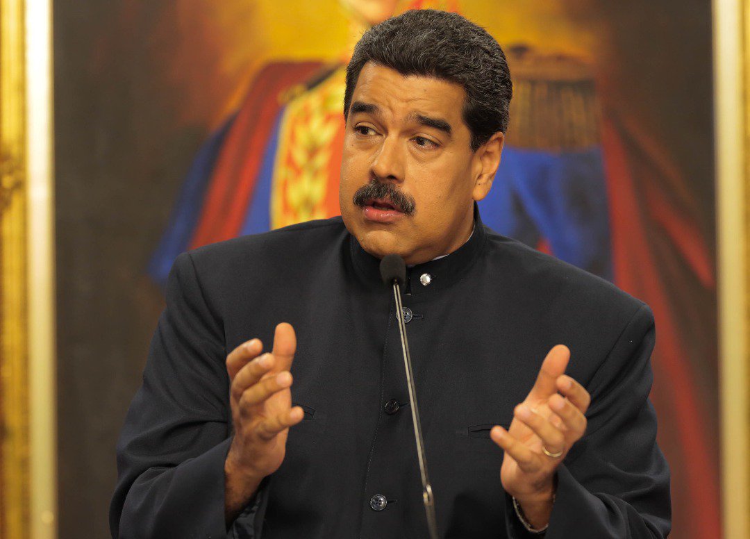 MercalOficial's tweet photo. #VenezuelaHablaAlMundo Pdte. @NicolasMaduro: hoy puedo decir, 22 de agosto, que aquí la Revolución Bolivariana sigue de pie https://t.co/24W7pDnpdt
