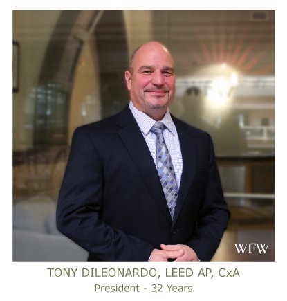 WickFisherWhite's tweet photo. Please join us in wishing a Happy Anniversary to #WFWEng President Tony @dileonardo_tony. 32 years! #leadership #culture #mepengineers https://t.co/ZexyohtoLI