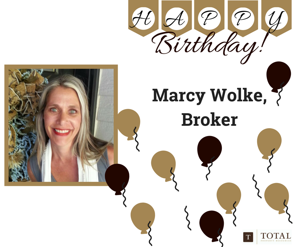 Happy Birthday to Marci Wolke, we hope you have a great day! <3 #realestate #birthday