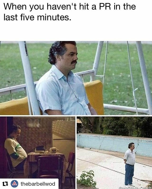 CrossFitHD's tweet image. Tag a friend who gets post-PR-depression!
#youlookbetterinhd 
#thebarbellwod #calstrength #olympicweightlifting @hdbarbellclub #chamblee