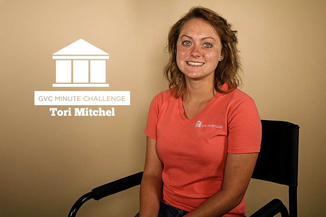 GVCmortgage's tweet photo. Tomorrow Tori takes on the #GVCMinuteChallenge! Will she beat Zach's high score of 22? #LifeAtGVC https://t.co/hZwqwksJ4V