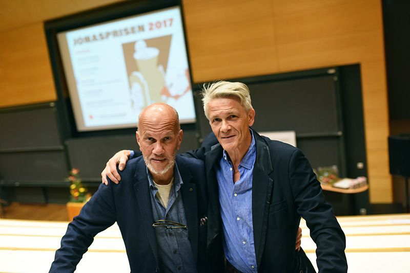 Et stort grattis til grunnleggere av Pøbelprosjektet, Eddi Eidsvåg og Arne Husjord, som tildeles Jonas-prisen for sin medvirkning til å ska…