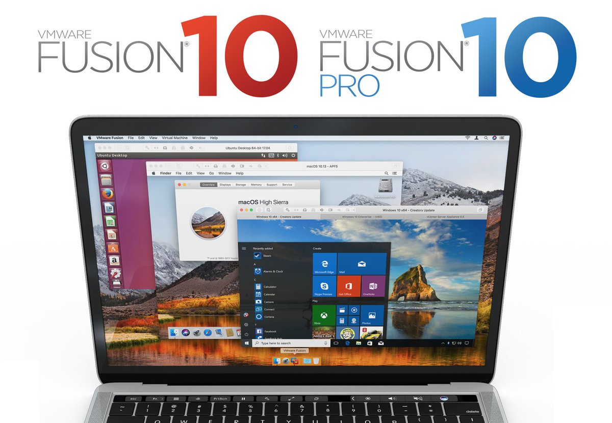 VMTNcommunity's tweet photo. #VMware announces @VMwareFusion 10 and Fusion 10 Pro. #SoManyFeatures. Learn more: https://t.co/YTrYJGLJq8 https://t.co/tD3GPmm03x