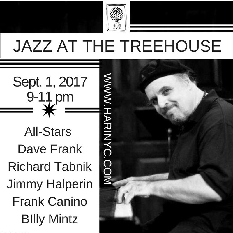 HariNYC's tweet photo. JAZZ AT THE TREEHOUSE
Friday, September 1, 2017
9:00pm – 11:00pm
@HariNYC
More Info: https://t.co/YPIRwLKyQ9 https://t.co/dbC87csDkh