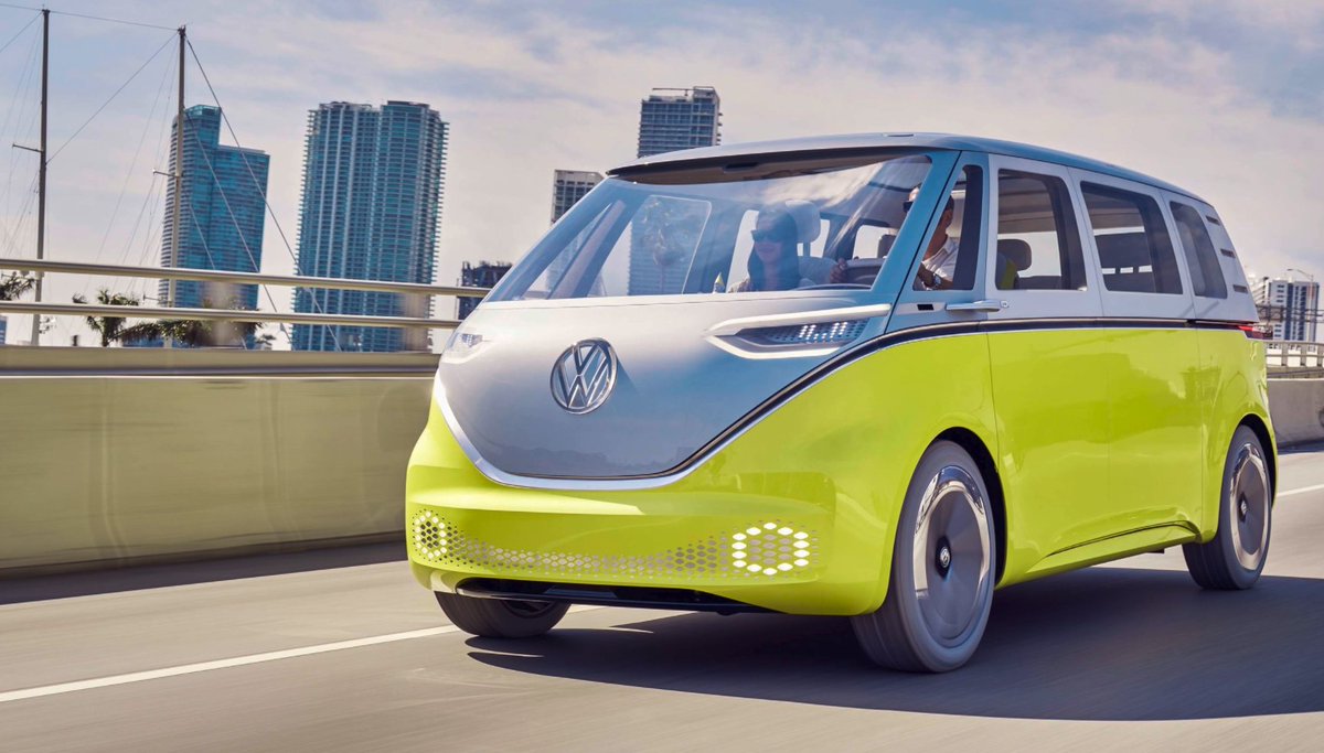 PartCycle's tweet image. 💚 Dreams do come true! Volkswagen announces the remix of the classic #VWBus, the I.D. Buzz in 2022!  ow.ly/kKJI30eyM7M