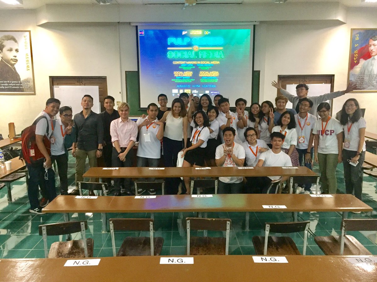 tatumancheta's tweet photo. Fun afternoon πThanks for having me as your guest speaker @upcreo #CreoWeek2017 https://t.co/JT8XOl031p
