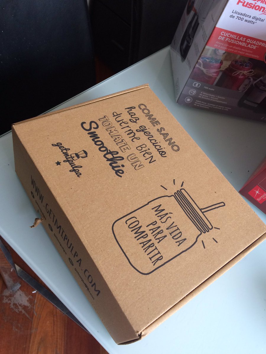 swSALAMANDRAf's tweet photo. destapando mi primera caja de @getmipulpa !! 😋 mañana estrenaremos una nueva forma de desayunar 😝
me parece económico, veremos si delicioso https://t.co/fSvnNY9e03