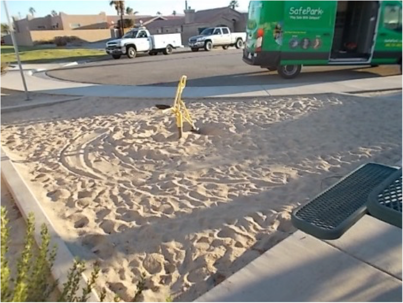 SafeParkFrnchis's tweet photo. #Parks located near streets should always display parent supervision warning signs notifying parents of vehicle traffic near the #playarea. https://t.co/2fASYZR6I9