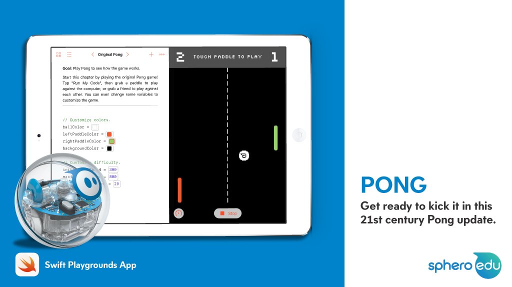 swift playgrounds sphero