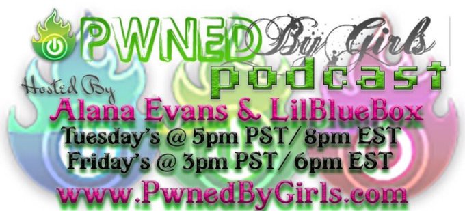 Join me and @LILBLUEBOXox for the @pwnedbygirls podcast! https://t.co/PbHduhZdKt