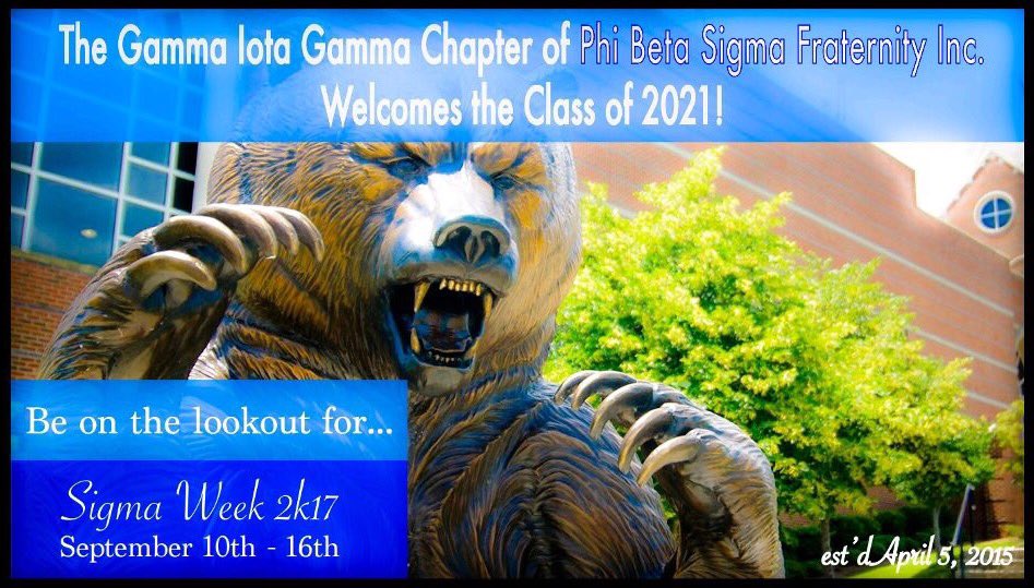 mercer_sigmas's tweet photo. Welcome #Mercer21! We hope you have a successful school year! #MU21 https://t.co/t9fOOIUglR