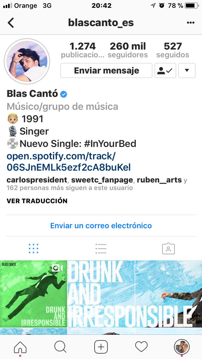blascantotcms5's tweet photo. @BlasCanto  que pasa con el adelanto del single?😹 ya lo has borrado dos veces #Drunkandirresponsible https://t.co/ReXlzj6Ou2