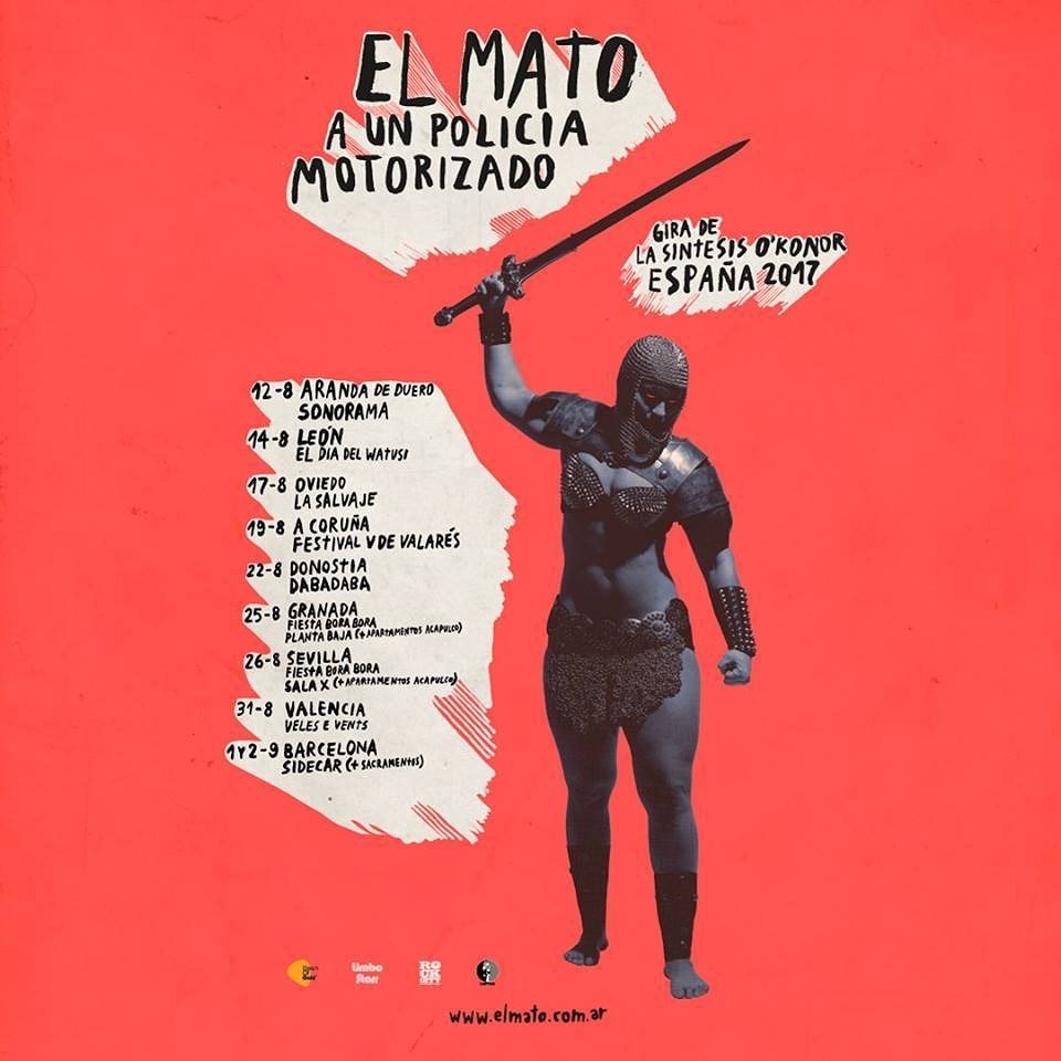 El 31 d'agost obrirem la nit a la banda argentina <a href="/ElMato/">El mato a un policia motorizado</a> al <a href="/veleseventsvlc/">VELES E VENTS Valencia</a>  de la #MarinaReal de #València! 
Ganes!!