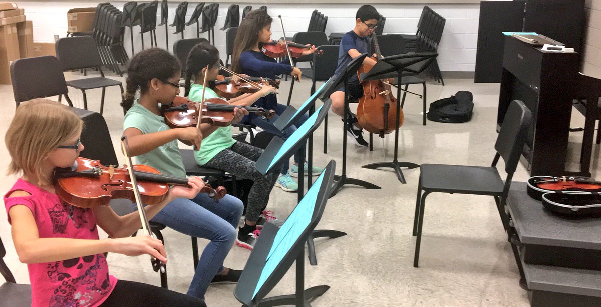RidgeOrchestra's tweet photo. Fossil Ridge High School's new feeder school Vista Ridge, is already making strides!!! Look out!! @KISDFineArts @FossilRidgeAdmi @KellerISD https://t.co/X1trLsEOt4