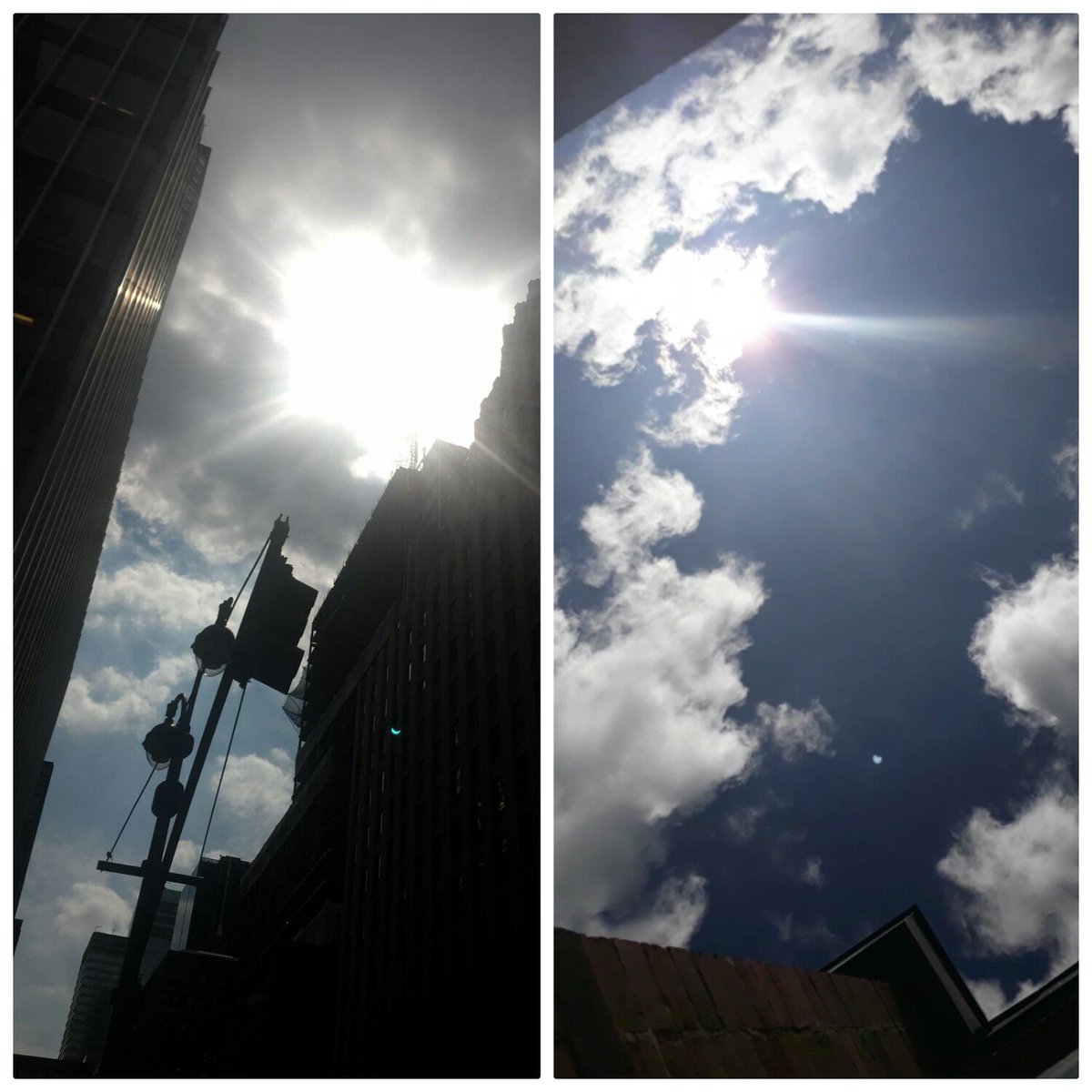 02Marchad's tweet photo. Contraste. NY. Colombia. Eclipse https://t.co/P14Pje7pbO