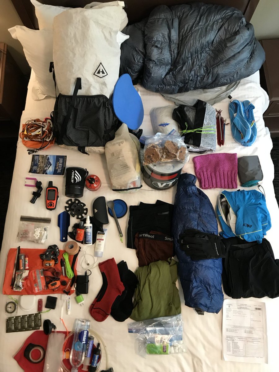 EnerGMatters's tweet photo. Mike’s 2017 JMT Gear List – With Comments https://t.co/m2UMtXQaCE https://t.co/TNx0fhauG1