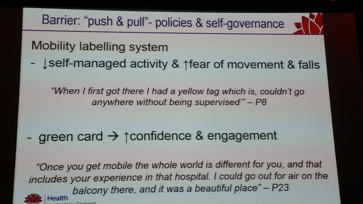 E_A_Lynch's tweet photo. @slootal: people w stroke report systems in rehab units major barrier to physical activity #Stroke2017 @ACTIOnStroke @Physios4PA https://t.co/vK1NMdwiqw