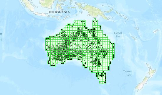 GeoAusData's tweet photo. New #WebService | DEM of Australia derived from SRTM with 1 Second Grid - Smoothed Percentage Slope | https://t.co/hM0Ii9To09 | #Elevation https://t.co/VE2qXavuik