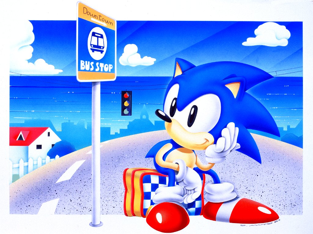 soraboltx.bsky.social on X: Wanted to try 'n upscale the 'Sonic 1