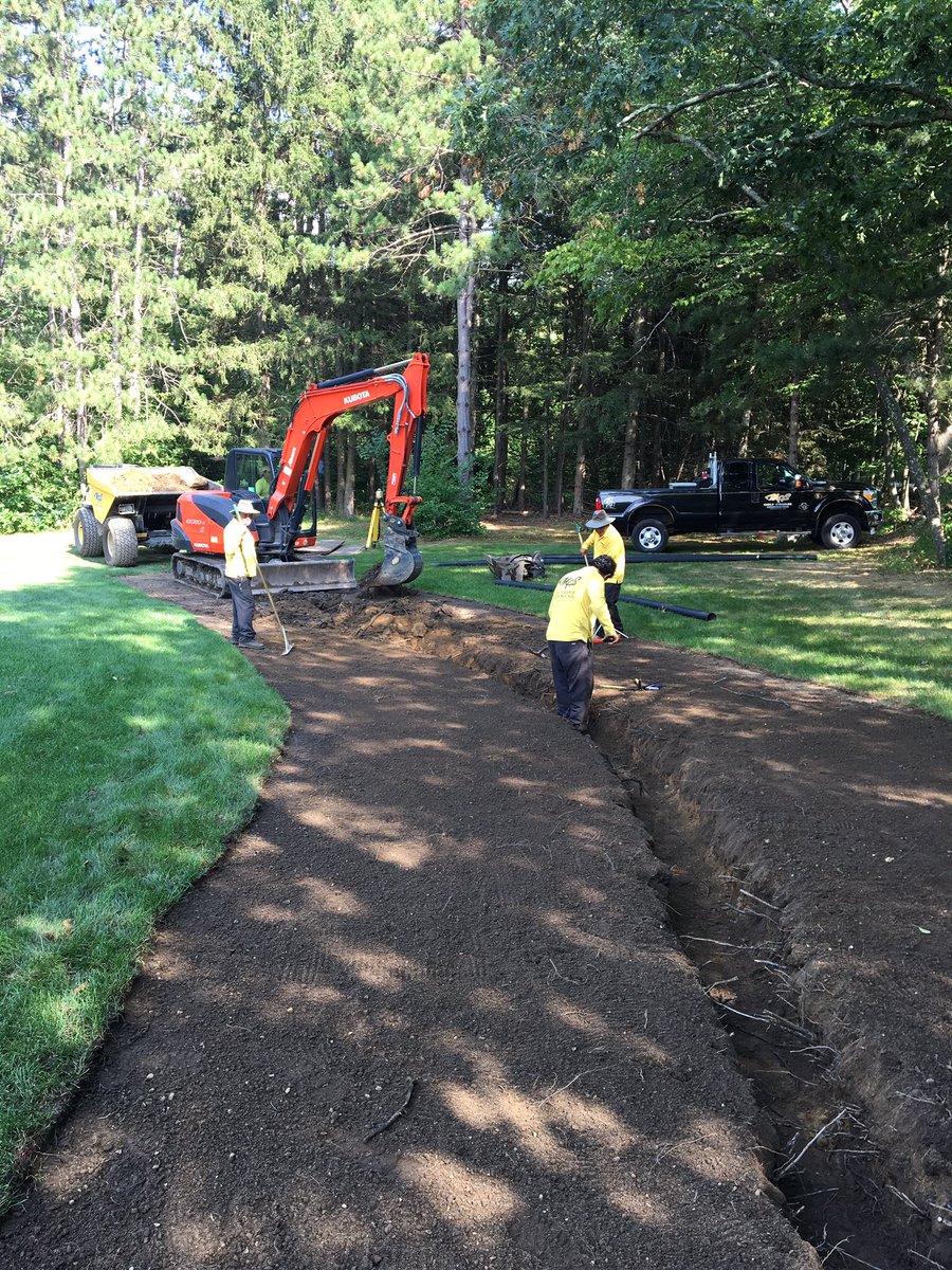 Paving and drainage at The Haven. <a href="/masgolfconst/">Matthew Staffieri</a>