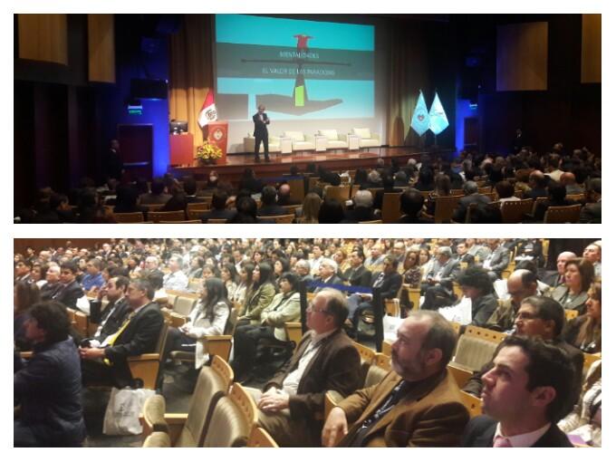 udelima's tweet photo. #VCongresoAEF Jiménez invita a mirar desde arriba, visualizar el futuro, soñar en conjunto, planificar y ser capaces de dialogar. @udelima https://t.co/BIxaUZUUsn