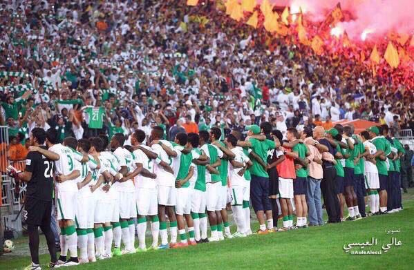 EMADAlHOSNI20's tweet photo. شكراً من القلب لكافة الجماهير العمانية التي حضرت وساندت في المدرجات، والشكر أيضاً لجماهير "الملكي" التي أبدعت وتألقت كعادتها، موعدنا الإياب💚 https://t.co/vJqRukxoCA