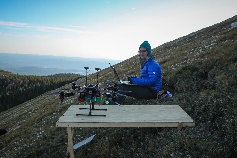 spectrabotics's tweet photo. @PikesPeak #abovetreeline with @ColoradoCollege collecting #dronedata with @MicaSense for Tree study. Follow us to learn more https://t.co/365yaAwX7j
