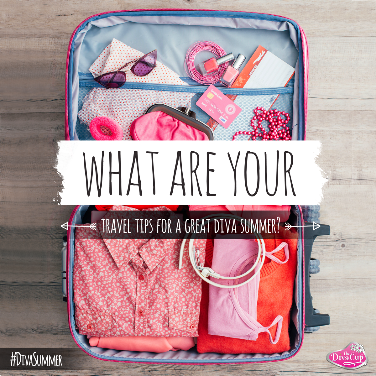 TheDivaCup's tweet photo. There's 30 days of summer left, which means 30 days of travel opportunities! #DivaSummer #TheDivaCup https://t.co/dKmHBE9j7f