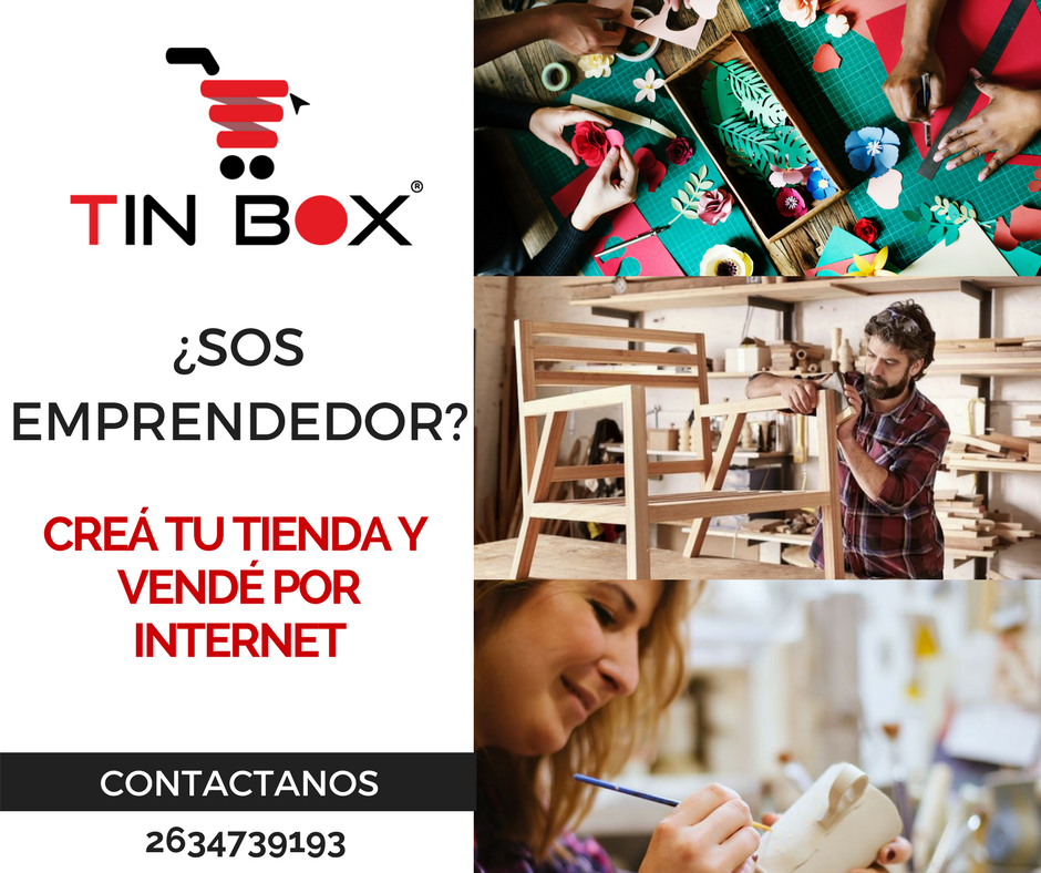 TinBoxOficial's tweet photo. ¿Te gustaría vender por Internet?💻
Creá tu tienda y comenzá a vendé a todo el país.👟👗🕶️👜👠👕💍⚽🎮
Conocé más en: https:https://t.co/ueToXhqeU0 https://t.co/oblSleDTFG
