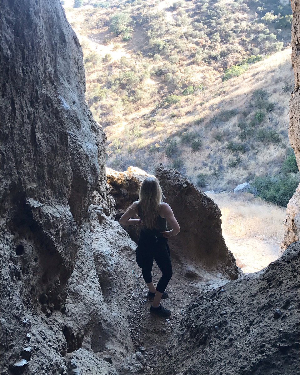 MalorieMackey's tweet photo. At the spa on Sunday and climbing rocks to the Cave of Munits on Monday. I like to do it all! 😜#maloriesadventures #caveofmunits https://t.co/mCGaEtl5Tx
