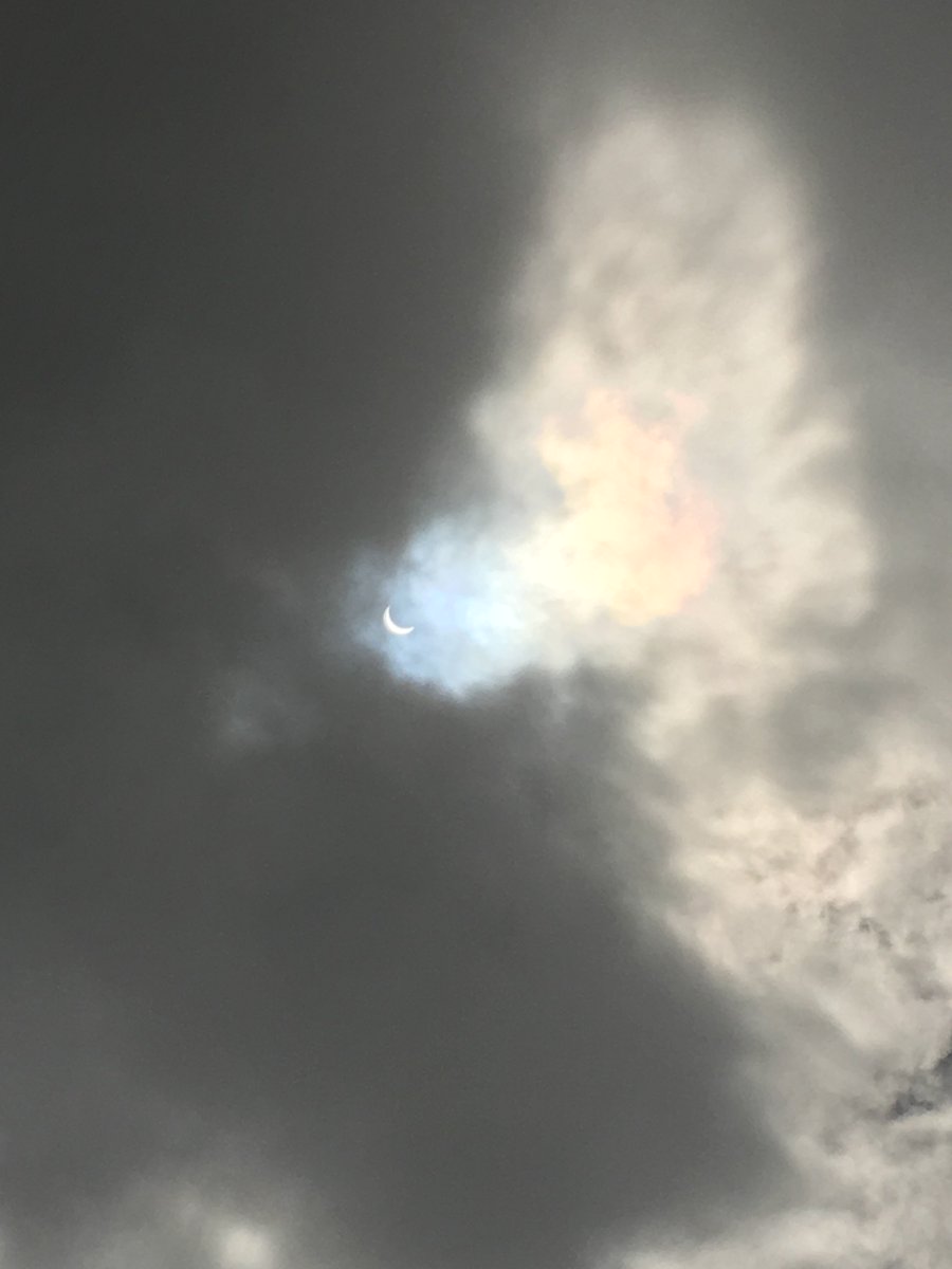 Is this what John Denver meant by "..fire in the sky..." #Eclipse2017