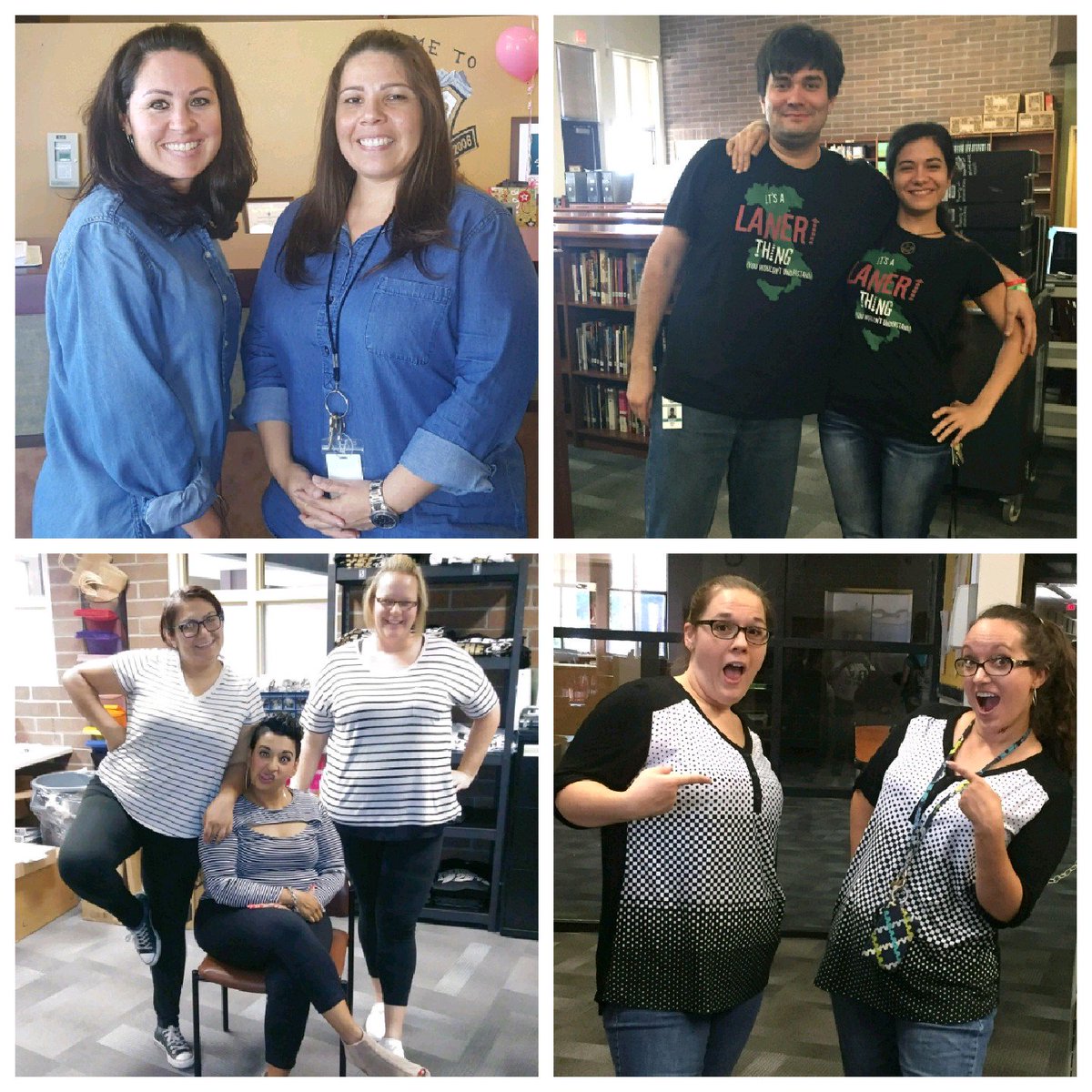 Happy Twin and.... Triplet Day! #VHSStaffGotSpirit @heyval75 @SharayahW09 <a href="/VHSStugo/">Verrado StuGo</a>