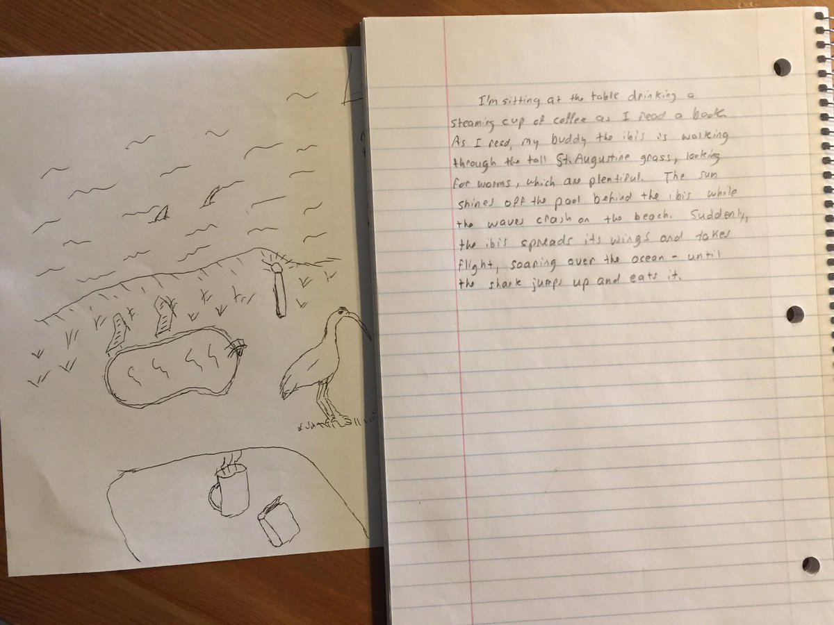 jcissik's tweet photo. My writing exercise from one of my sessions at today's teacher academy. #myMISD #deepdiveintolearning https://t.co/f5Nprl3tMg