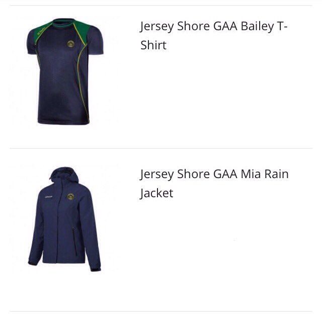 JerseyShoreGAA's tweet photo. Show your support for Irish sports at the Shore, check the refreshed #JSGAA Apparel at our @ONeills1918 store!☘ https://t.co/4Rm09xkxH9 #GAA https://t.co/kotBrf4grj