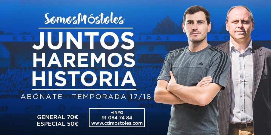 CDMostoles's tweet photo. ¡ES EL MOMENTO! ¡ES HORA DE HACER HISTORIA! ¿Te subes al barco 🛳️ de la ilusión? 

¡ABÓNATE! 🙋‍♂️🖊️ https://t.co/f7svxokfKN

#SomosMóstoles https://t.co/HJF8CnXnk4