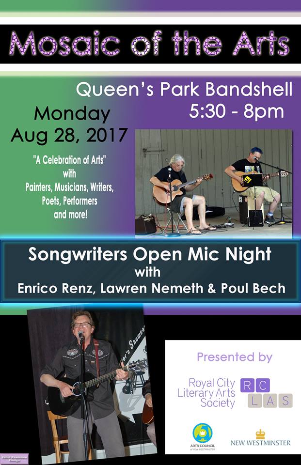 renaissancebks's tweet photo. Queen's Park Bandshell #Newwest starting 5:30pm free admission #artists #authors #poets selling #crafts https://t.co/j6QtjnkDKe
