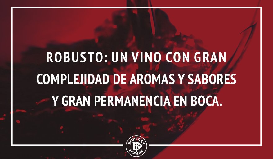 BodegasPomarVe's tweet photo. Un conocedor del vino no dice “este vino está fuerte” sino “este vino es robusto”.  #TipSommelier. #ABCdelvinoPomar https://t.co/REMMzdEiXj