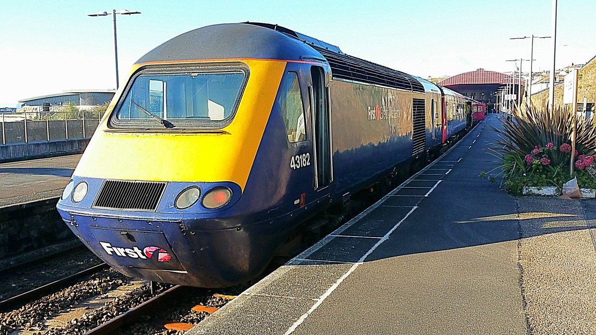 Prorail5's tweet image. Monday morning in sunny Cornwall