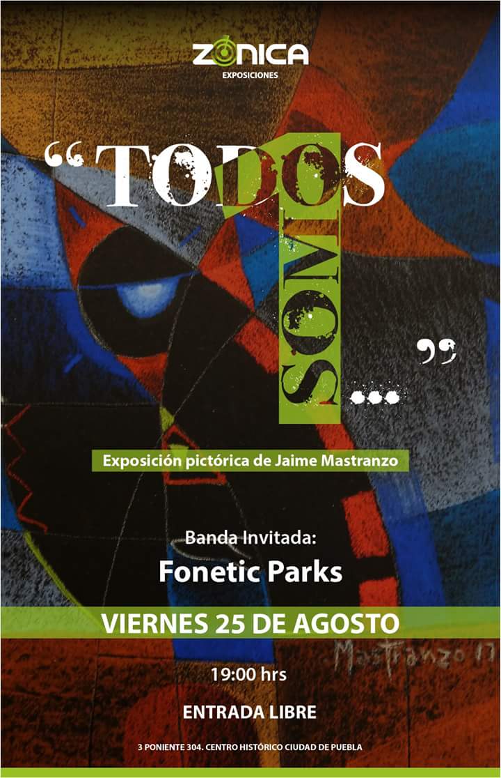 #ZonicaExposiciones. Los esperamos 25.08.17 #EntradaLibre.