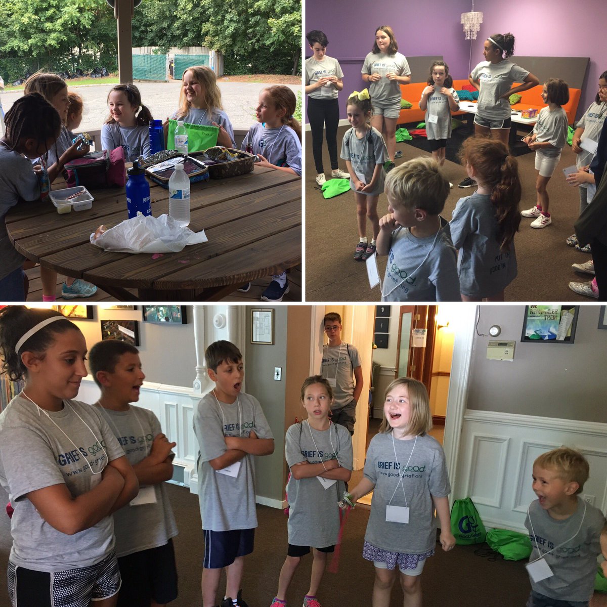 GoodGriefNJ's tweet photo. We had a great first day of Grief Expressions Summer Day Camp! #GriefIsGood #GriefExpressions #summer #camp #grief #kids https://t.co/MMuODsbrxn