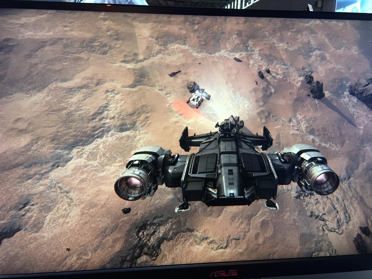 Xocliw's tweet photo. It was extremely satisfying chasing down an Ursa Rover with the new Cutlass Black! #StarCitizen 3.0 🚀 https://t.co/LRJA6SW9vY