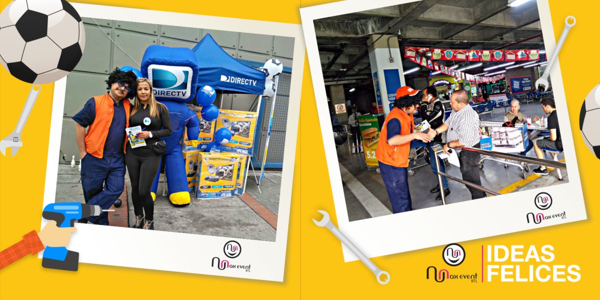 ¿Ya se encontraron a nuestro técnico de <a href="/DIRECTVCo/">Jagger</a> en alguno de los diferentes puntos de venta del Valle de Aburrá? #IdeasFelices⚽️