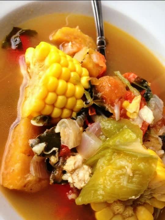 chefmarisoll's tweet photo. #MyFood: ¡#Sancocho de #vegetales! Con estas lluvias, es esto y un aguacate por el lado. #CookingIsMyThing #FoodPorn #ChefMarisoll https://t.co/luXBZ5S7t6