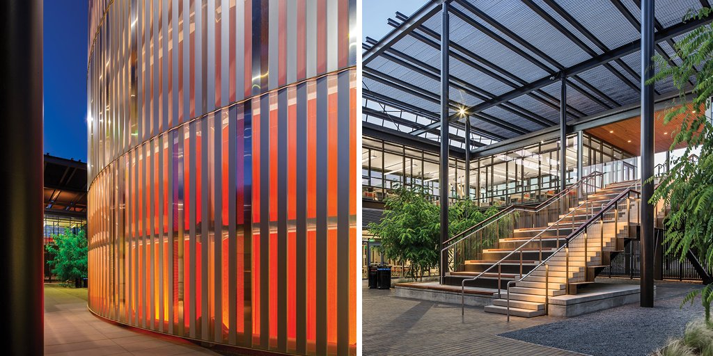 ZGFArchitects's tweet photo. The @Stanford Central Energy Facility, an @AIA_COTE winner, was recognized by @architectmag for leading-edge design https://t.co/PqBDwo6aOf https://t.co/nBS2UCAiRx