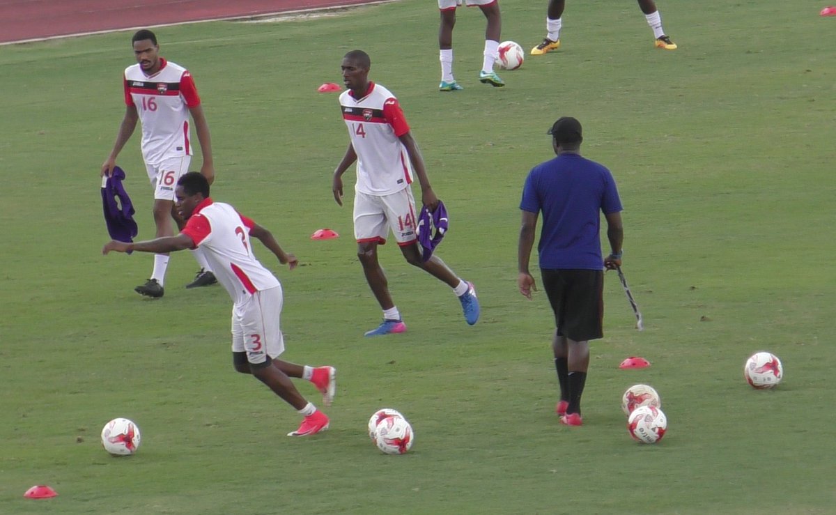TTFootballAssoc's tweet photo. T&amp;T Warriors Prime up for Reggae Boyz #Joevin joins preparations 

https://t.co/eD7dbleRBG https://t.co/UJFEvMHdZG