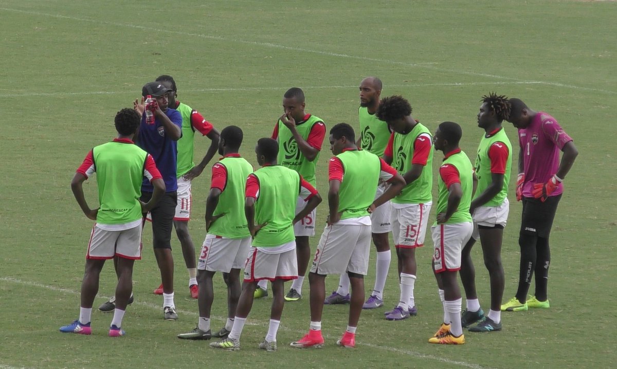 TTFootballAssoc's tweet photo. T&amp;T Warriors Prime up for Reggae Boyz #Joevin joins preparations 

https://t.co/eD7dbleRBG https://t.co/UJFEvMHdZG