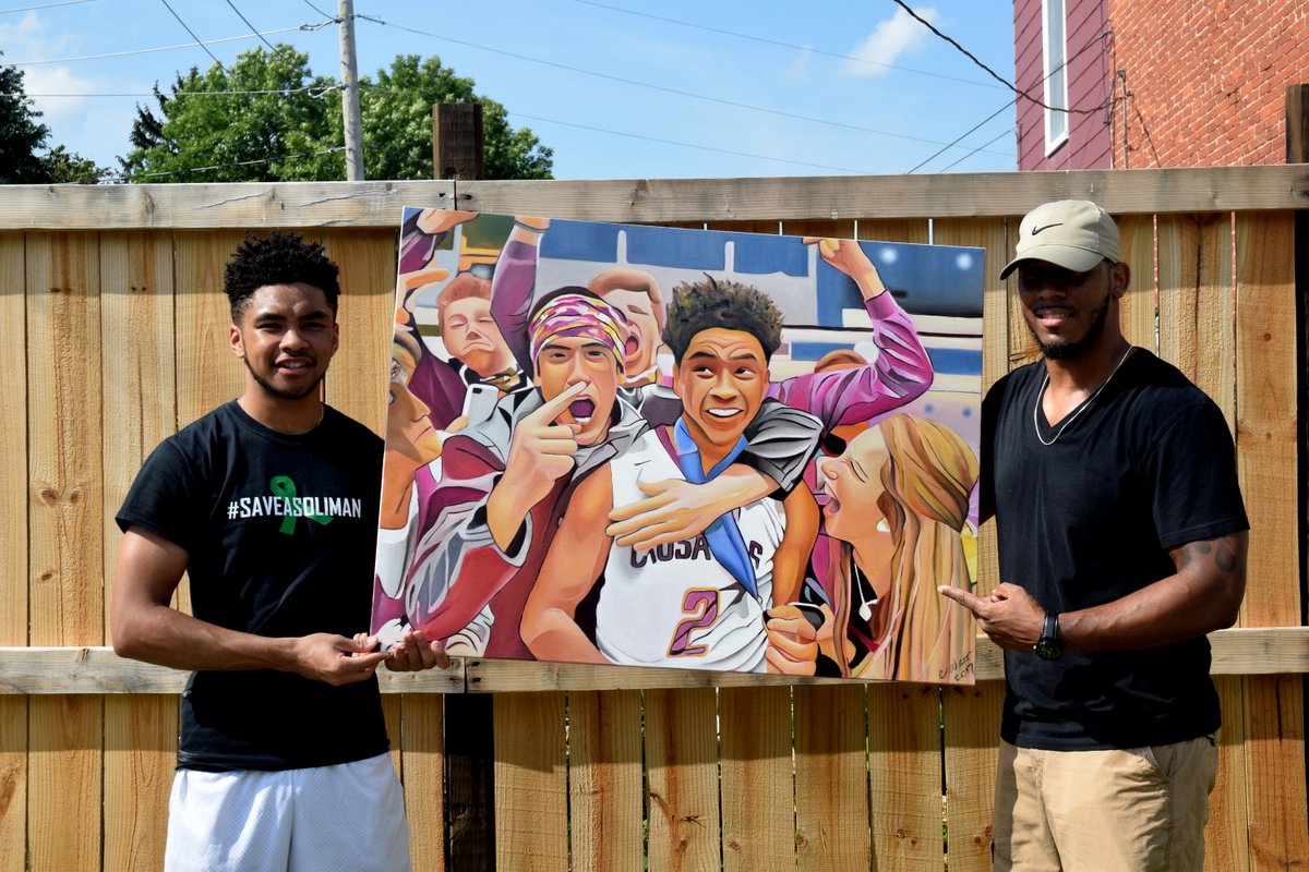 jonware21's tweet photo. Shoutout to my guy cwest for this dope painting ❗❗ @Dercole77 @j12houser @dellisob  @RShoesmith80 @LCatholic https://t.co/8Olc50vYZv