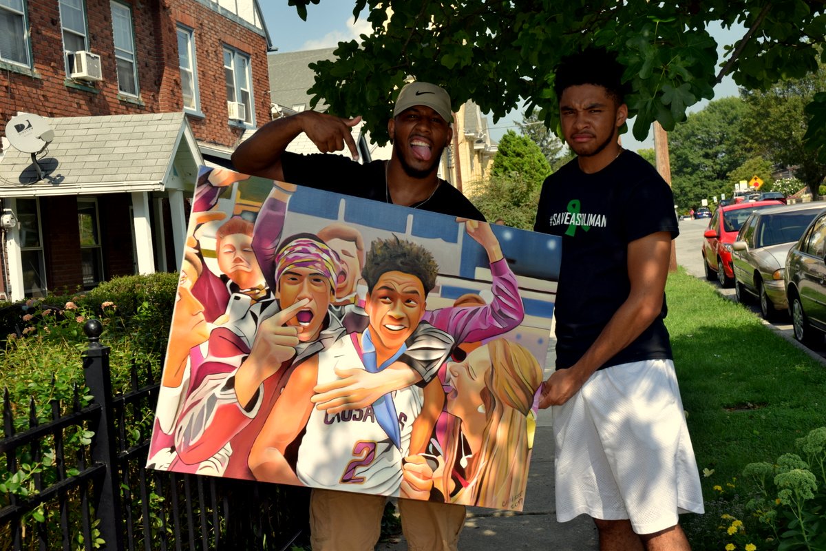 jonware21's tweet photo. Shoutout to my guy cwest for this dope painting ❗❗ @Dercole77 @j12houser @dellisob  @RShoesmith80 @LCatholic https://t.co/8Olc50vYZv