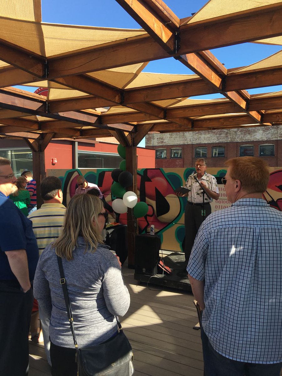 FHLBDM's tweet photo. We've had a pretty busy summer so far to say the least. Great employee event tonight to thank everyone for their hard work. #H2OPower https://t.co/oQWp85jx36