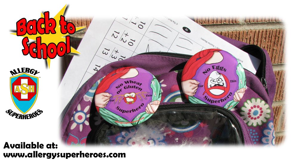 allergyheroes's tweet image. Keep #FoodAllergy awareness close by with our Alert Products, and keep them safe at school! Shop at allergysuperheroes.com